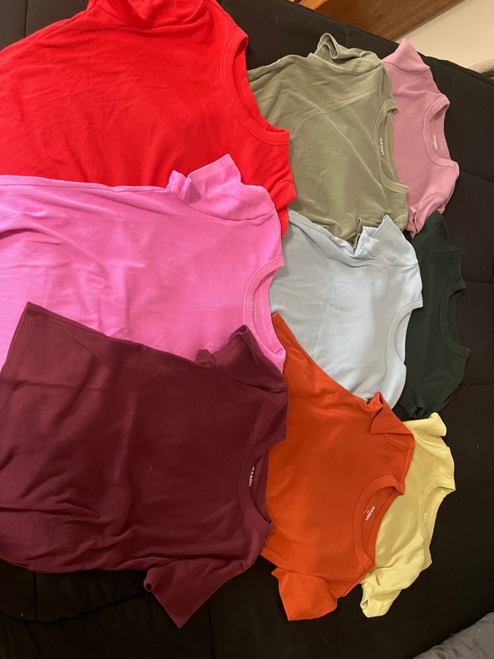 Assorted Short Sleeve Tee Bundle - Multicolor